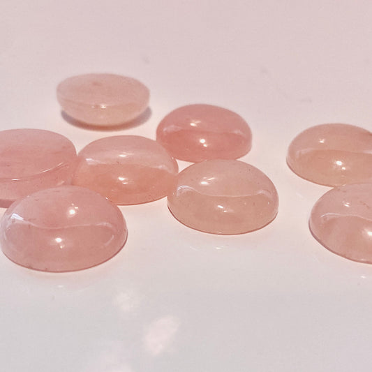 Cabochons ädelsten Rosé Quartz