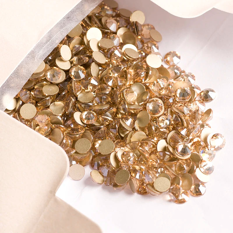 Strass stenar Golden