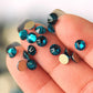 Strass stenar Blue zircon ej hot fix