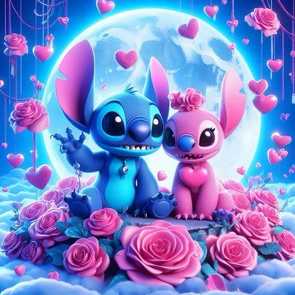 Diamantmålninig Disney Stitch