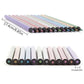 12.pack ritpennor i metallic nyanser