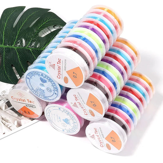 10-pack crystal stretch tråd