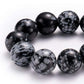 Ädelsten pärlor Natural snowflake Obsidian