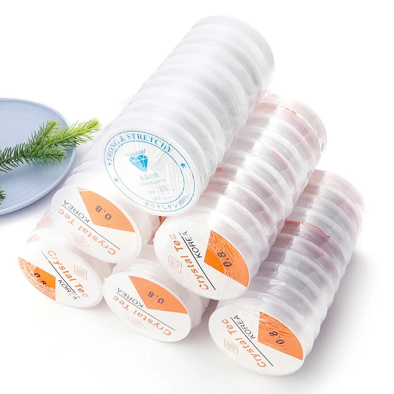 10-pack crystal stretch tråd