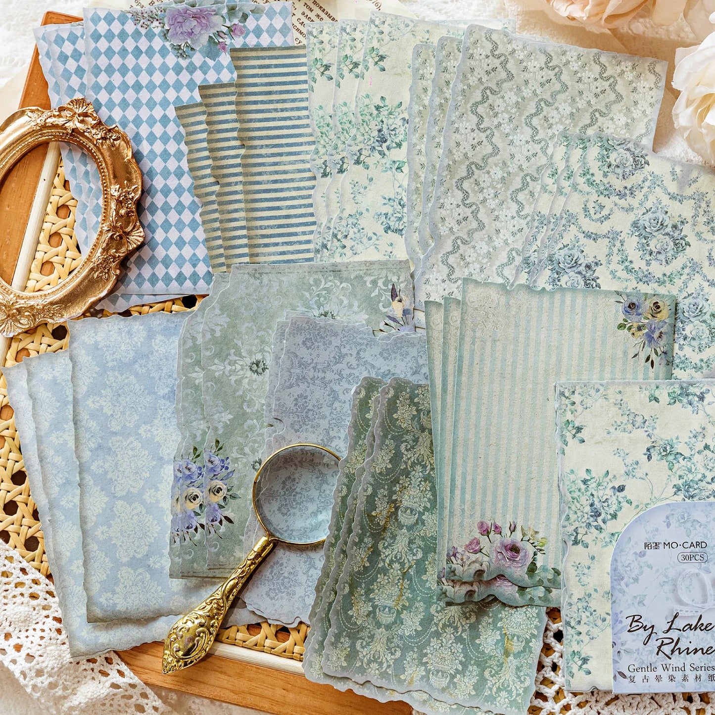 Scrapbooking vintage papper