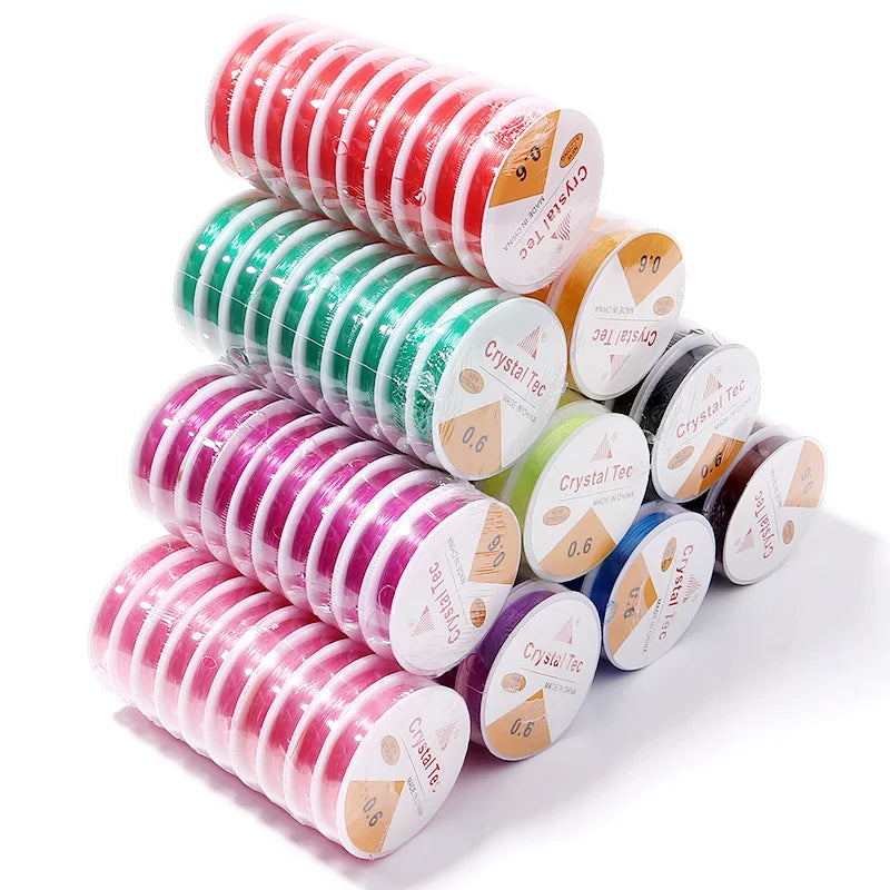 10-pack crystal stretch tråd