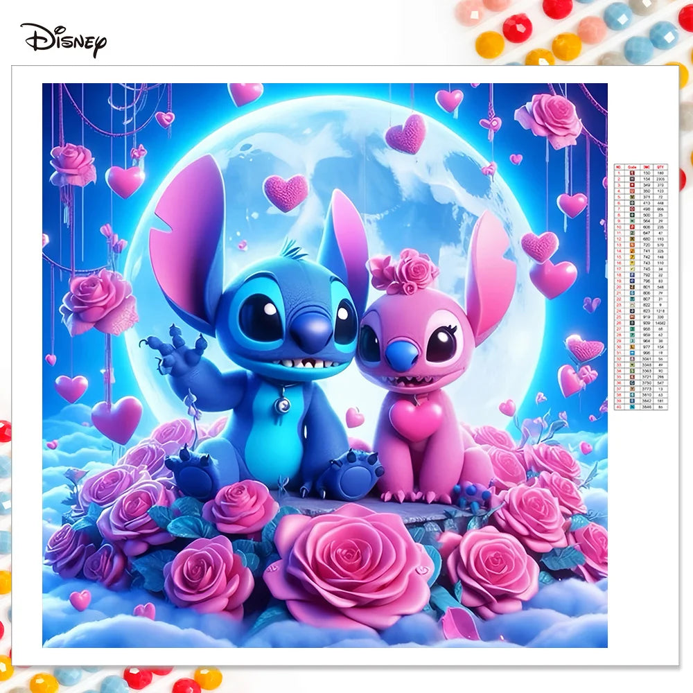 Diamantmålninig Disney Stitch